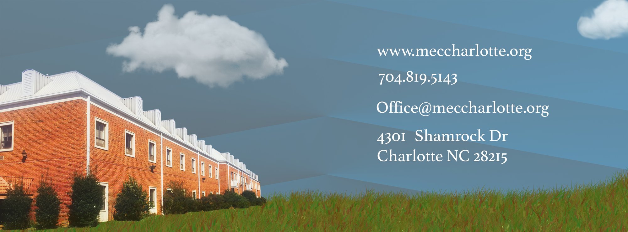 www.meccharlotte.org
704.819.5143
Office@meccharlotte.org
4301 Shamrock Dr
Charlotte NC 28215