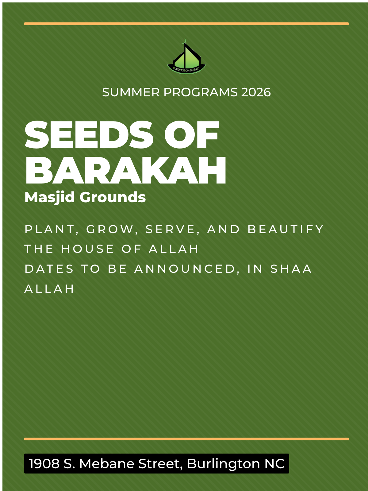 Seeds of Barakah — Gardening